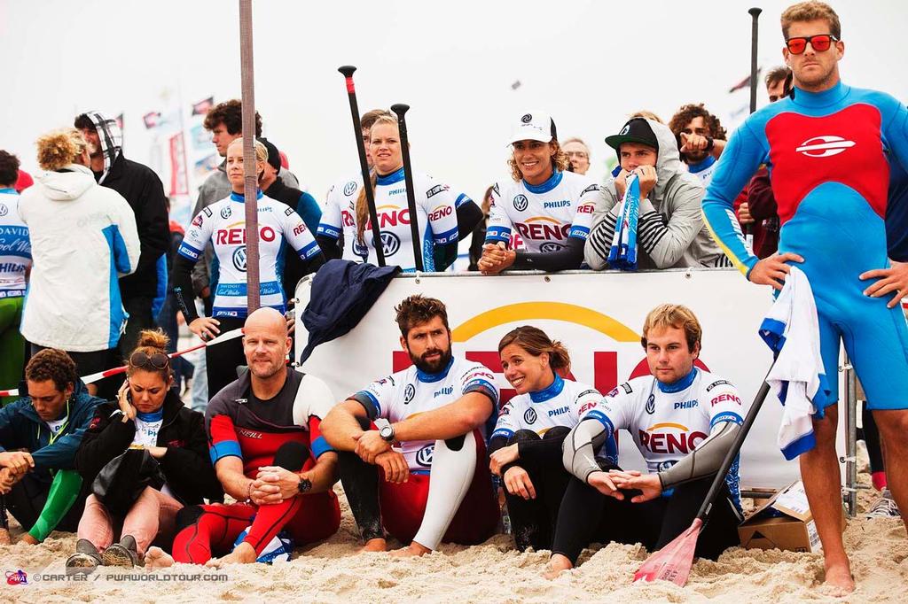 Waiting for SUP heats - 2014 Sylt PWA Super Grand Slam - Reno SUP Challenge ©  Carter/pwaworldtour.com http://www.pwaworldtour.com/